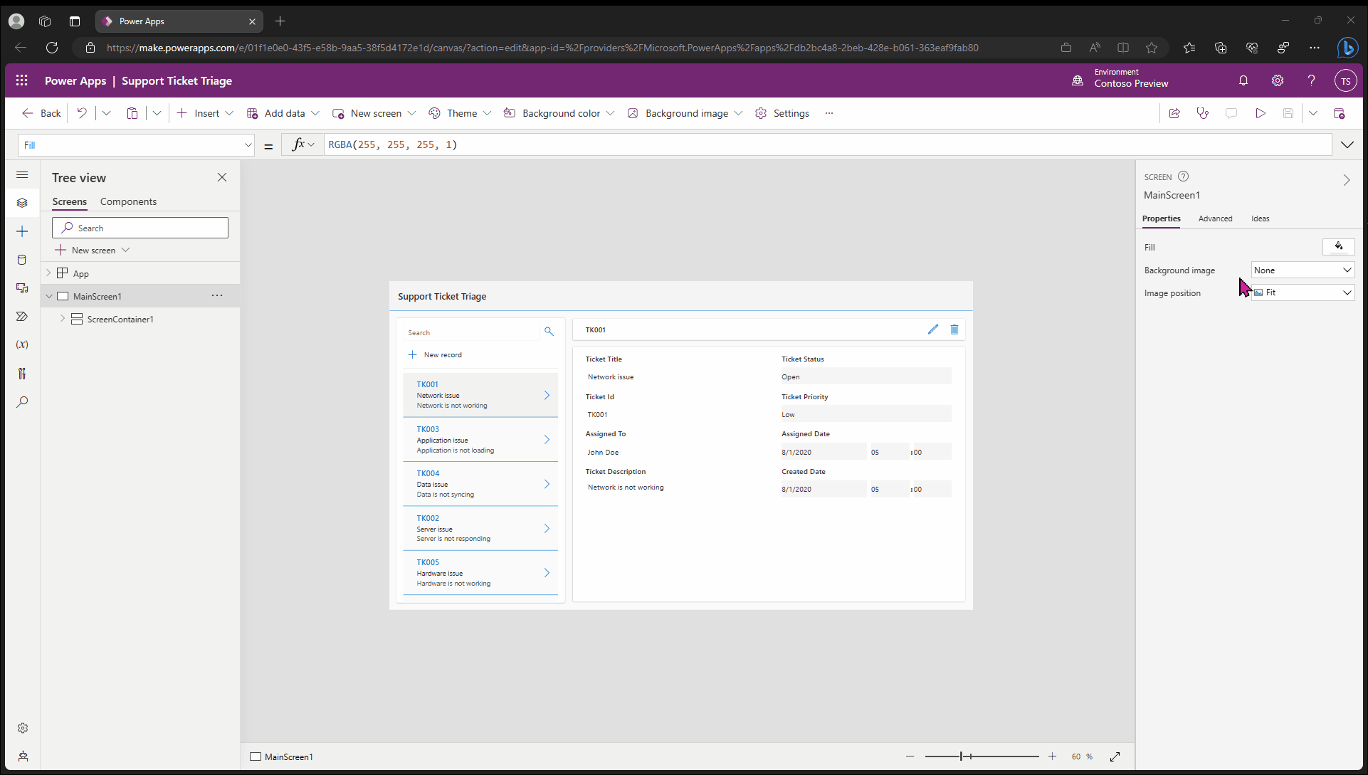 graphical user interface