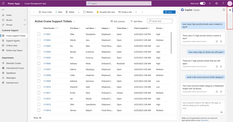 graphical user interface, application