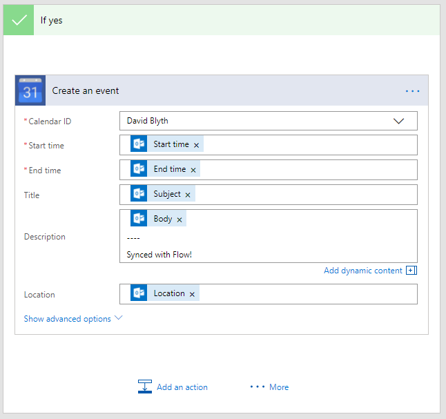 Create an event card