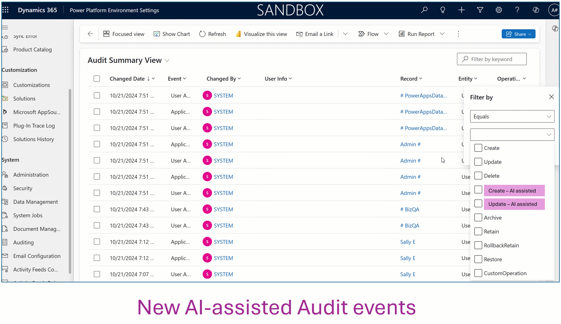 new ai assisted audit