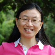 a woman smiling for the camera