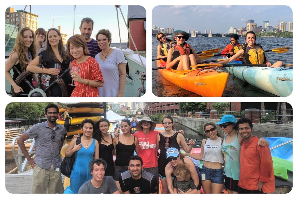 Susann Uplegger, Nancy Baym posing for a photo