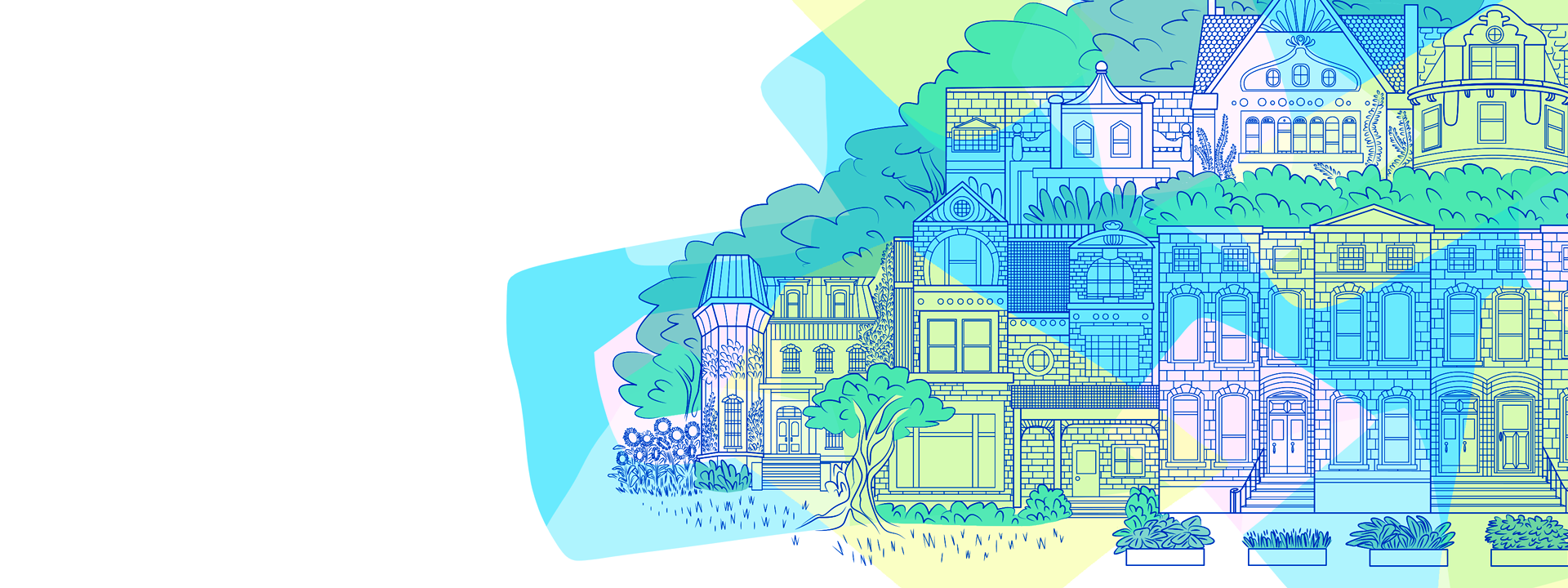 Illustration of the Chicago skyline.