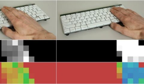 a close up of a computer keyboard