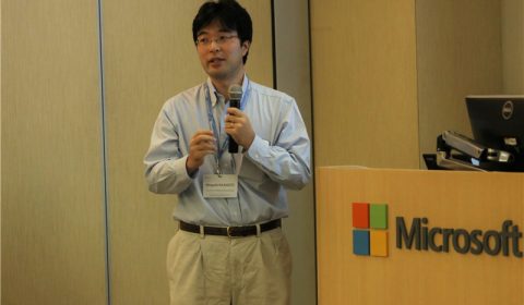 a man standing in a room