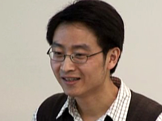 a person smiling for the camera