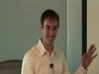 a person smiling for the camera