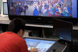 Large Artwork Display on Surface (LADS)