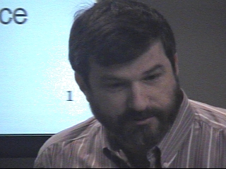 Moni Naor looking at the camera