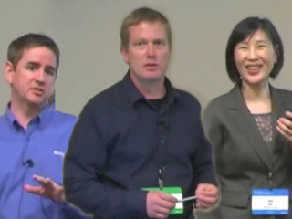 a group of people posing for the camera