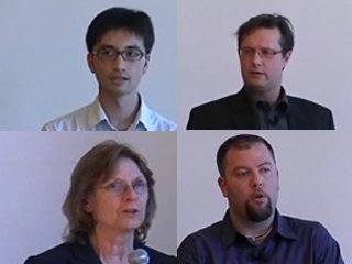 a group of people posing for the camera