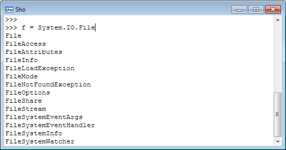 Command-completion example Command-completion example