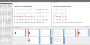 Screenshot of the CAST system