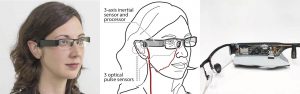 Glabella Blood Pressure Sensing Glasses. Under the Hood components.