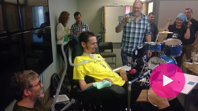 Hands-free music video