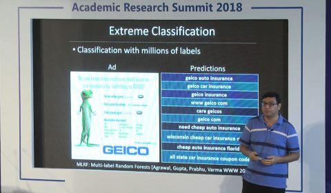 Extreme Classification - New Paradigm for Ranking and Recommendation