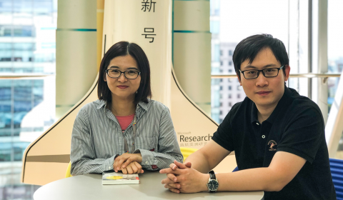 Bei Liu and Jianlong Fu of Microsoft research