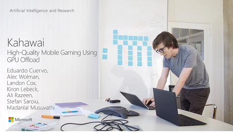 Image of person on computer