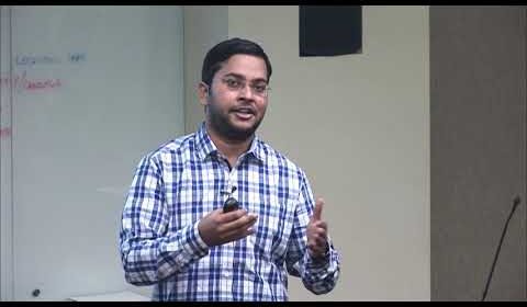 a man standing in a room