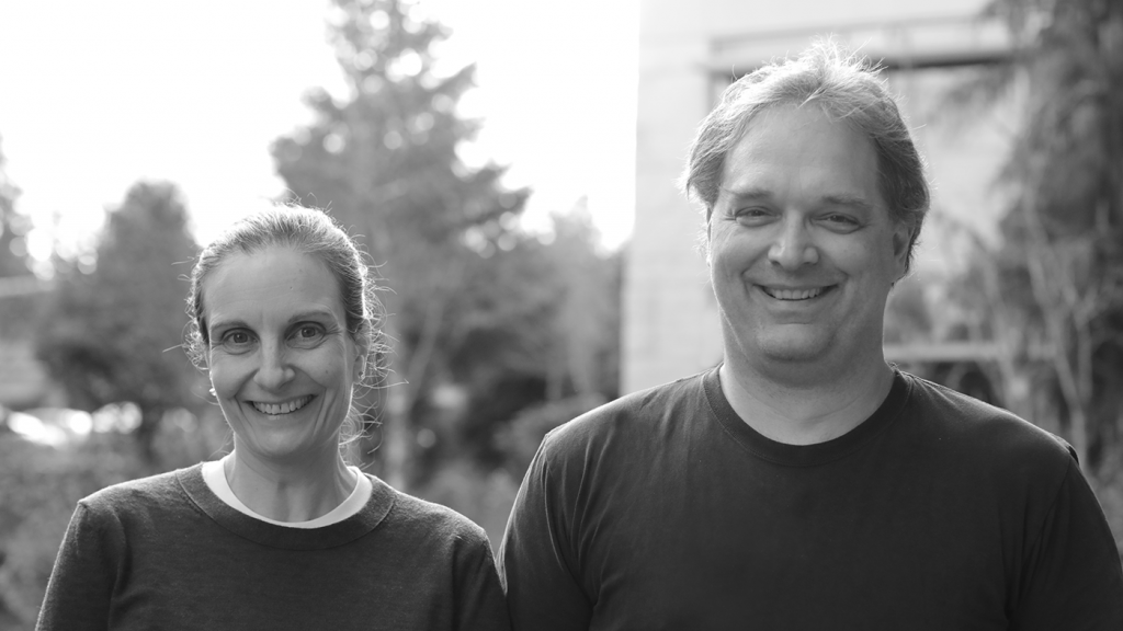 Dr. John Langford and Rafah Hosn