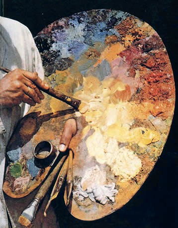 A palette allows a painter to arrange and mix paints of different colors. SpaceFusion seeks to help AI scientists do similar things for different models trained on different datasets.
