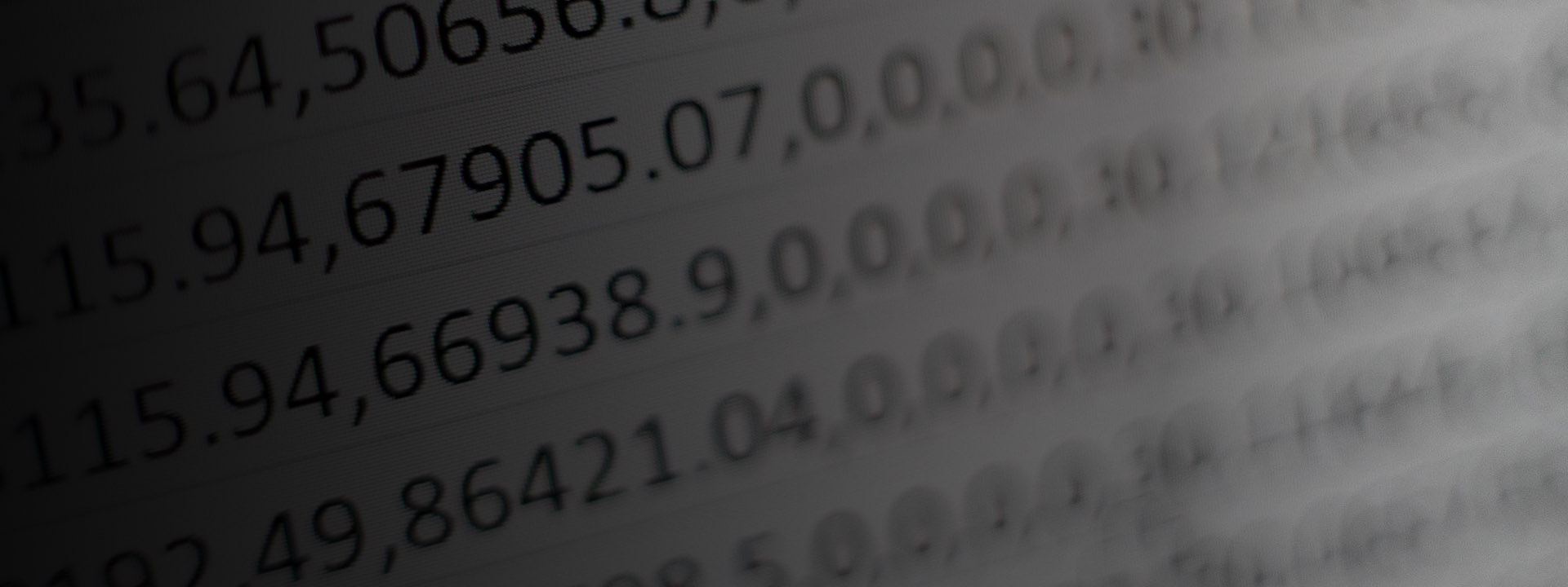 close-up of numbers for conference on Very Large Data Bases - VLDB 2020