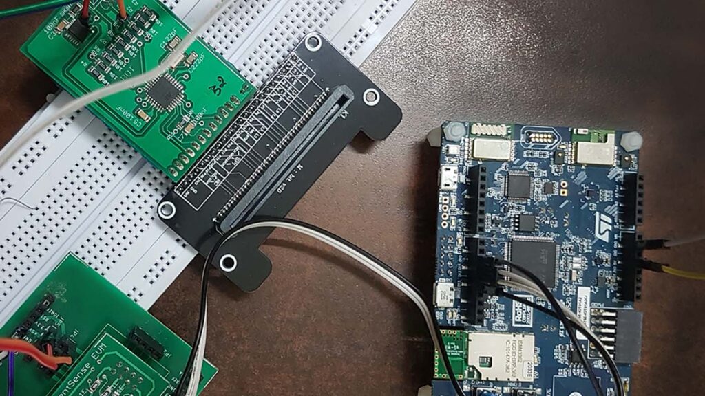 Dependable IoT: circuit boards on a table