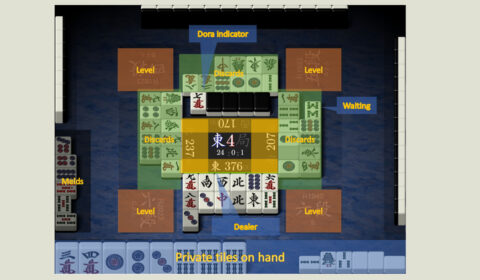 Suphx - Mahjong board