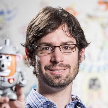 Portrait of Dr. Mark Riedl from Georgia Tech College of Computing and speaker at the Microsoft Research AI and Gaming Research Summit