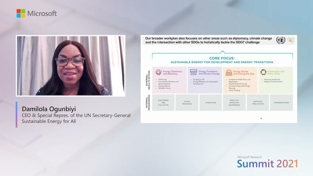 Research talk video: Sustainable energy for all and the role of innovation