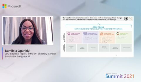 Research talk video: Sustainable energy for all and the role of innovation