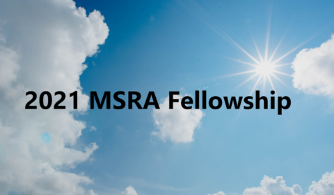 2021 MSRA fellowship