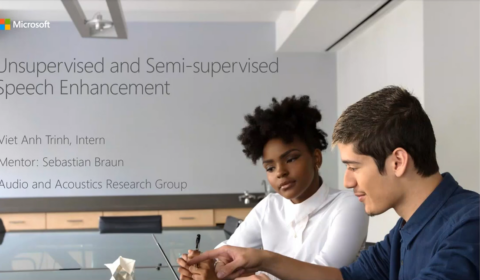 Internship final talk Viet Anh Trinh: Unsupervised speech enhancement