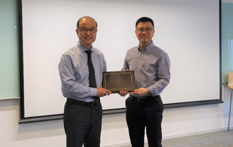 Professor Linqi Zhang (left) and Doctor Tie-Yan Liu (right)