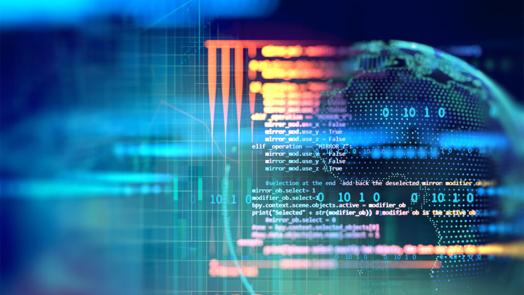 conceptual image - Programming code abstract technology background of software developer and computer script