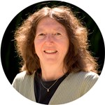 a close up of Susan Sumais