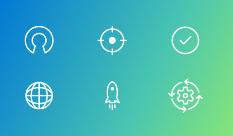 DeepSpeed4Science Initiative - graphic with 6 icons