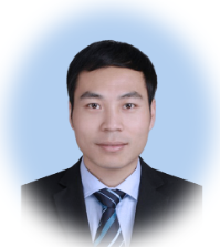 a man wearing a suit and tie smiling at the camera