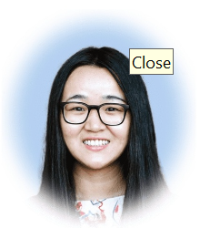 a person smiling for the camera