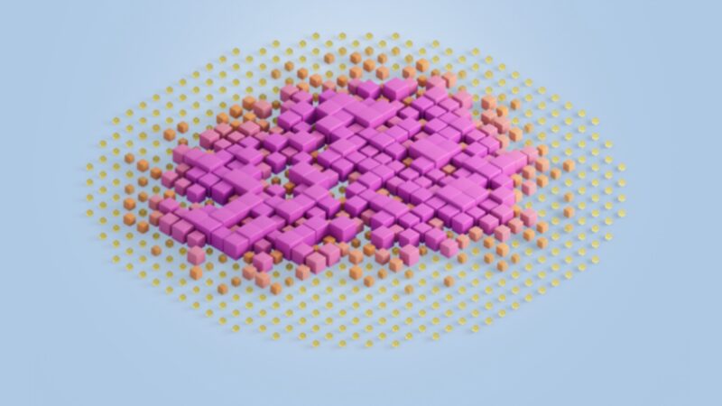 10 AI terms: Frontier models | abstract plotting of squares and rectangles in variousl sizes