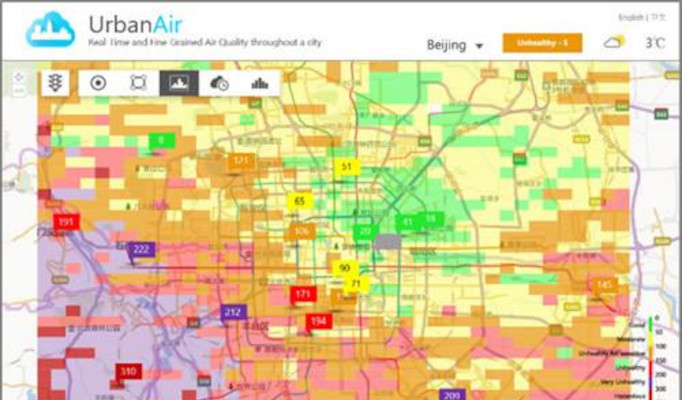 中华人民共和国环境保护部信息中心与微软亚洲研究院签署备忘录,双方就利用Urban Air治理、优化空气达成共识,共同探讨并践行大数据在环保领域的业务化应用。