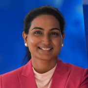 a person smiling for the camera