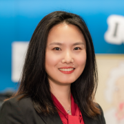 a person smiling for the camera