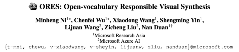 ORES: Open-vocabulary Responsible Visual Synthesis