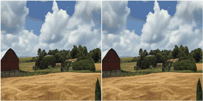 图10：视频编辑。输入编辑文本、视频，NÜWA 可以输出编辑之后的视频。例如，原视频潜水员在水平游动，经过第二幅图“The diver is swimming to the surface”（潜水员在向水面游去）的控制，生成的视频潜水员在向上游。