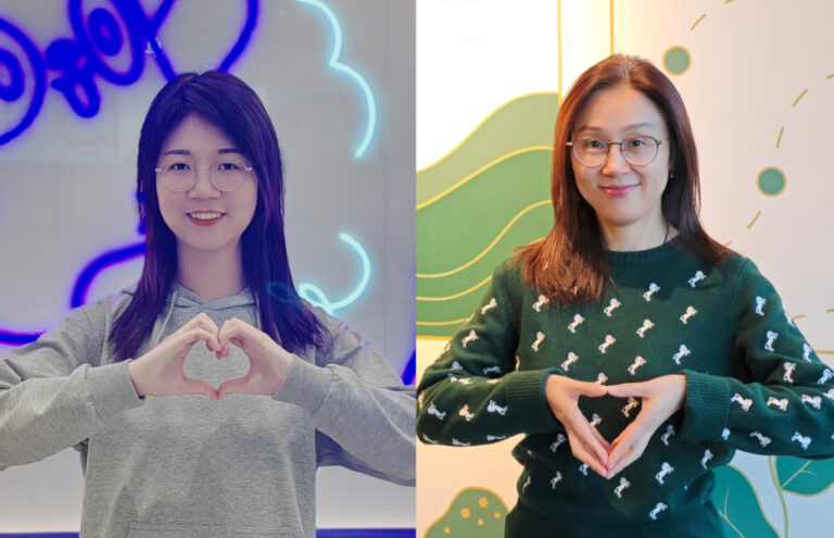 Women's Day 2024 | photo of two women posing for the camera