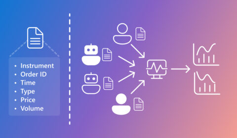 MarS illustration with document workflow and chatbot icons on a purple gradient background