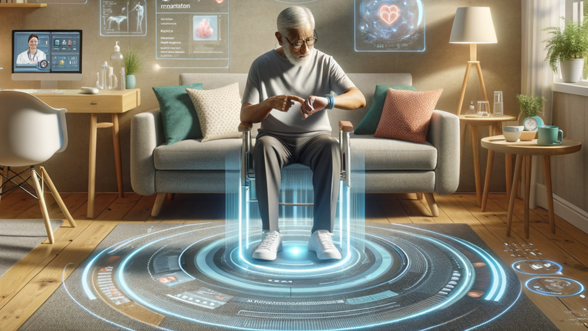 This is an image for in-home monitoring.