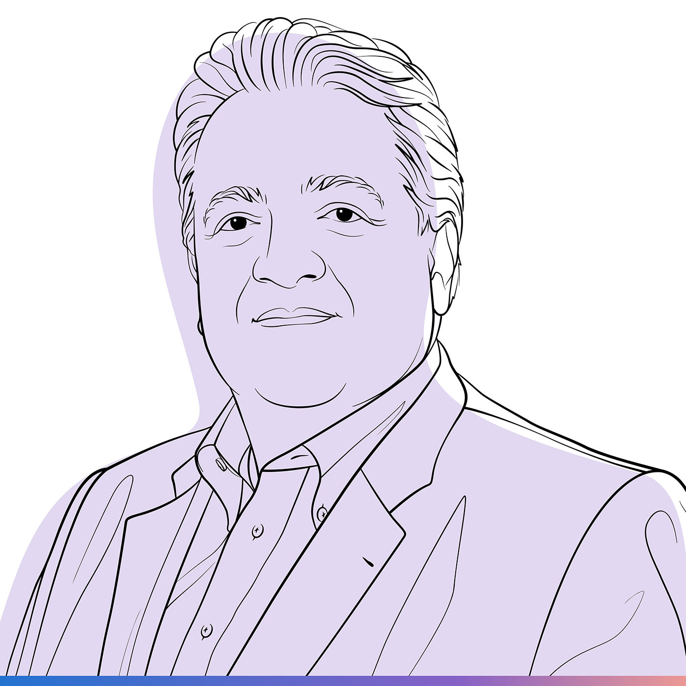 Illustration of Noubar Afeyan