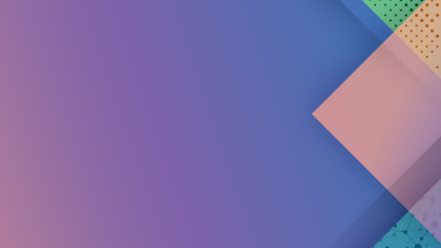 ICLR event page header - abstract shapes on a purple gradient background